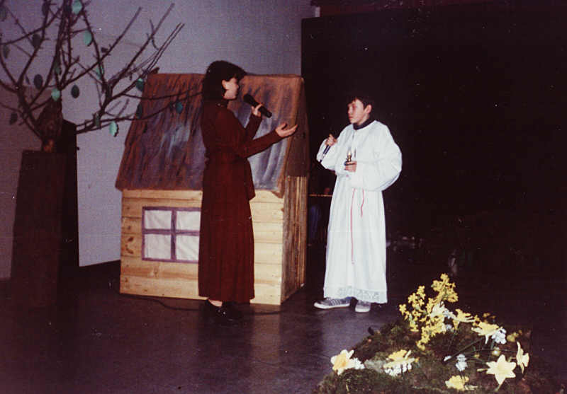 Inscenizacja utworu ,,Lilije'' (2001r.)