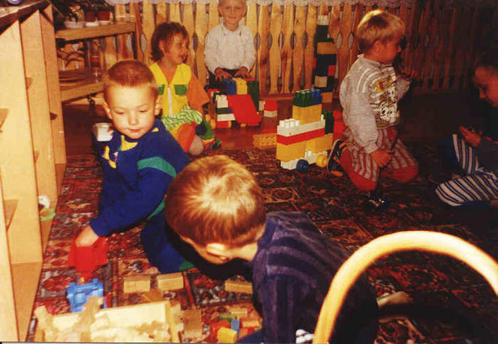 Dzieci w przedszkolu